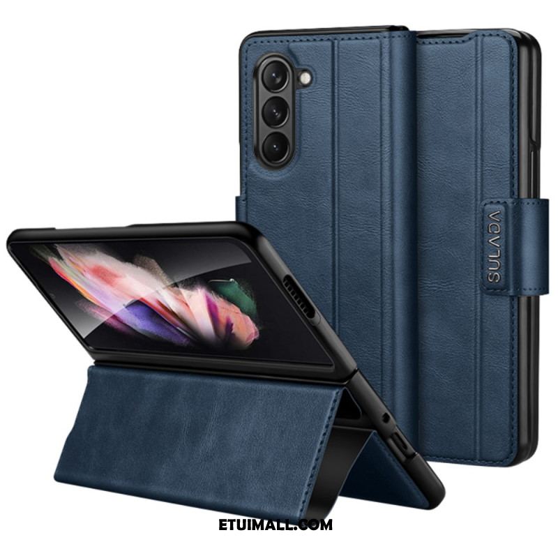 Case Samsung Galaxy Z Fold 6 Etui Na Telefon Sztuczna Skóra Sulada