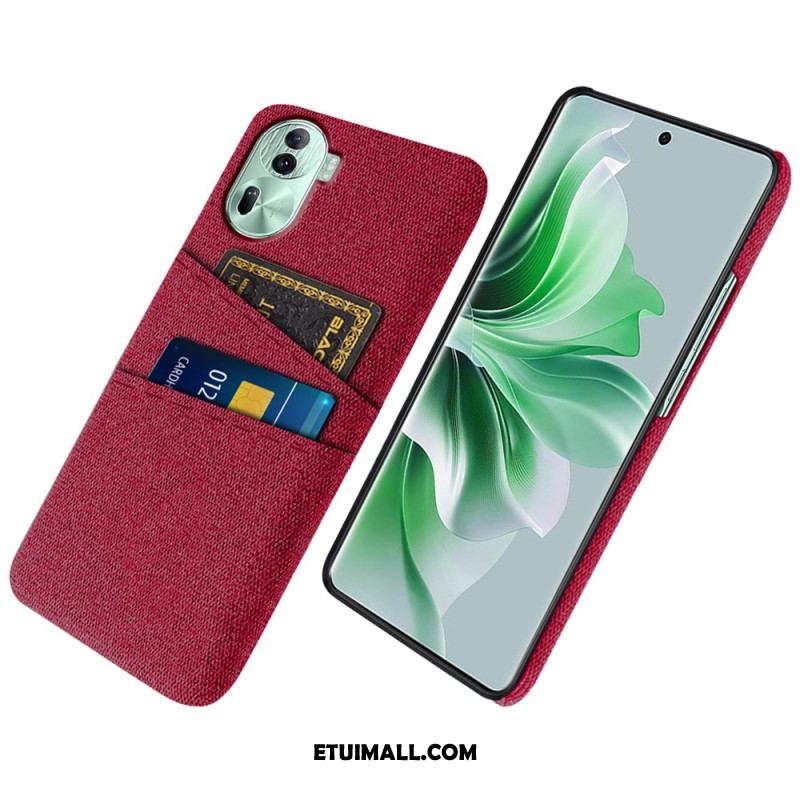 Etui Do Oppo Reno 11 Pro 5g Etui Na Karty Materiałowe