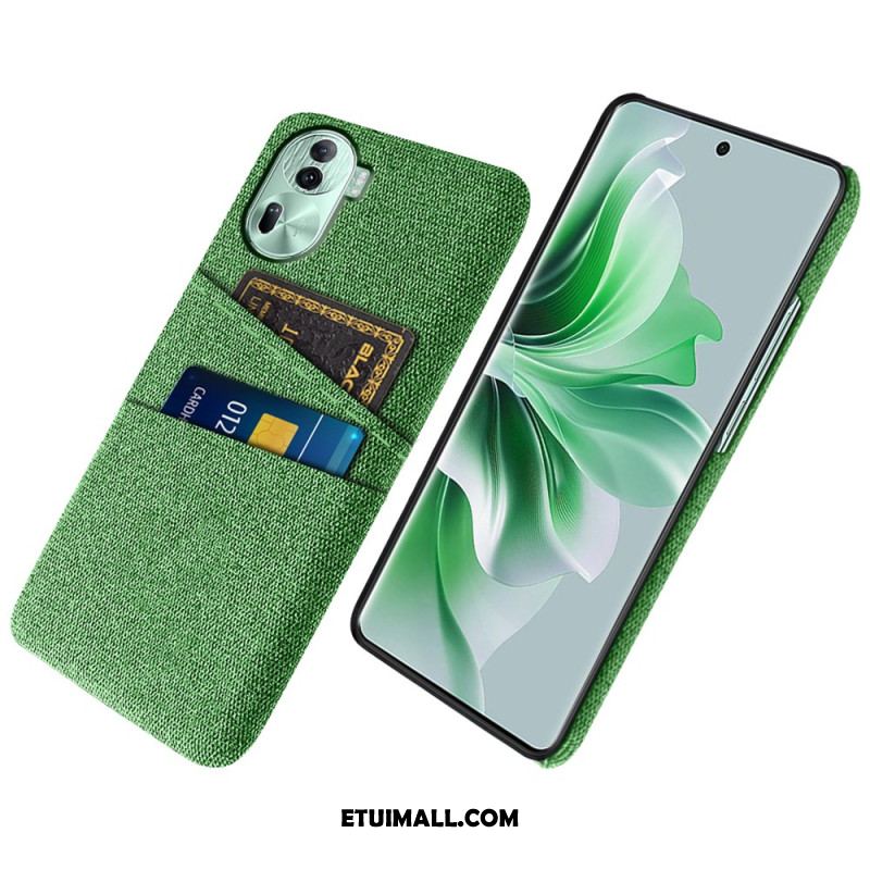 Etui Do Oppo Reno 11 Pro 5g Etui Na Karty Materiałowe