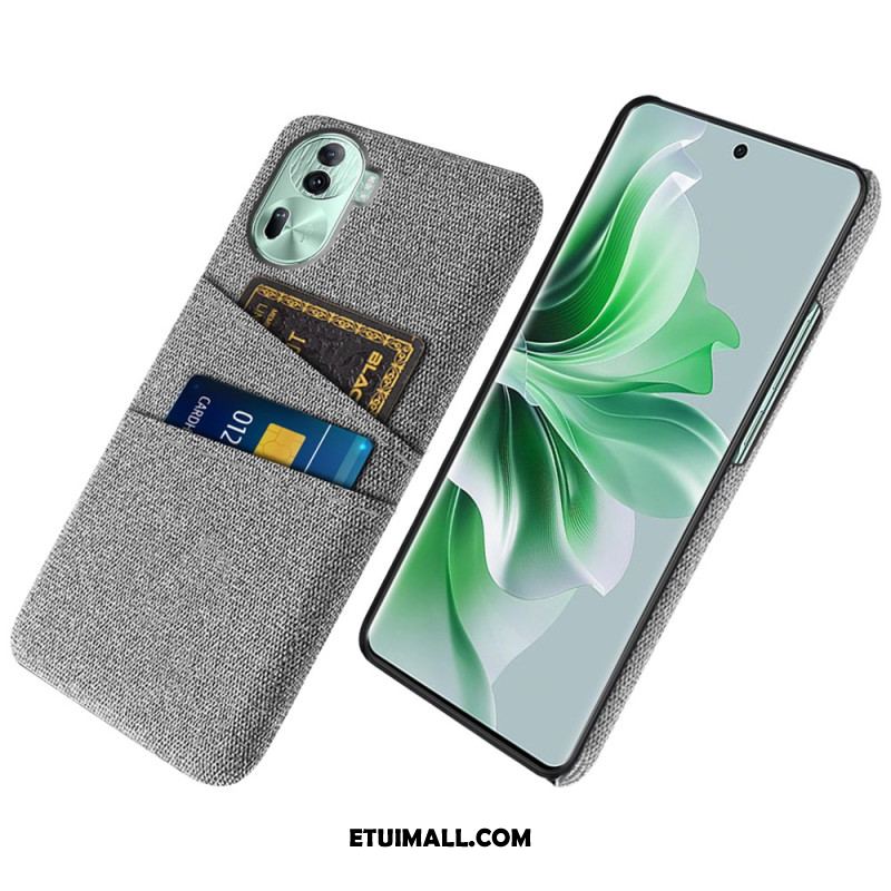 Etui Do Oppo Reno 11 Pro 5g Etui Na Karty Materiałowe