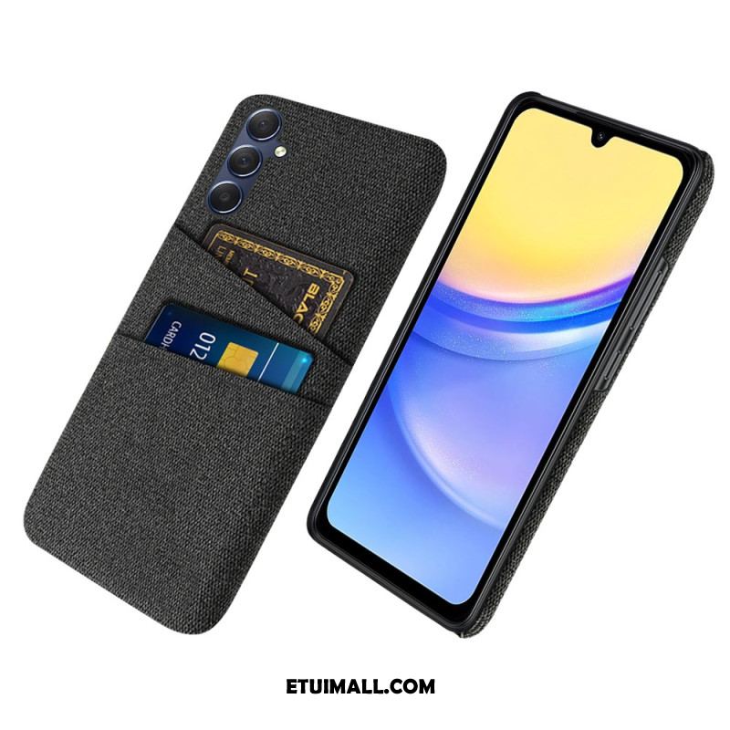 Etui Do Samsung Galaxy A15 5g Materiałowe Etui Na Karty