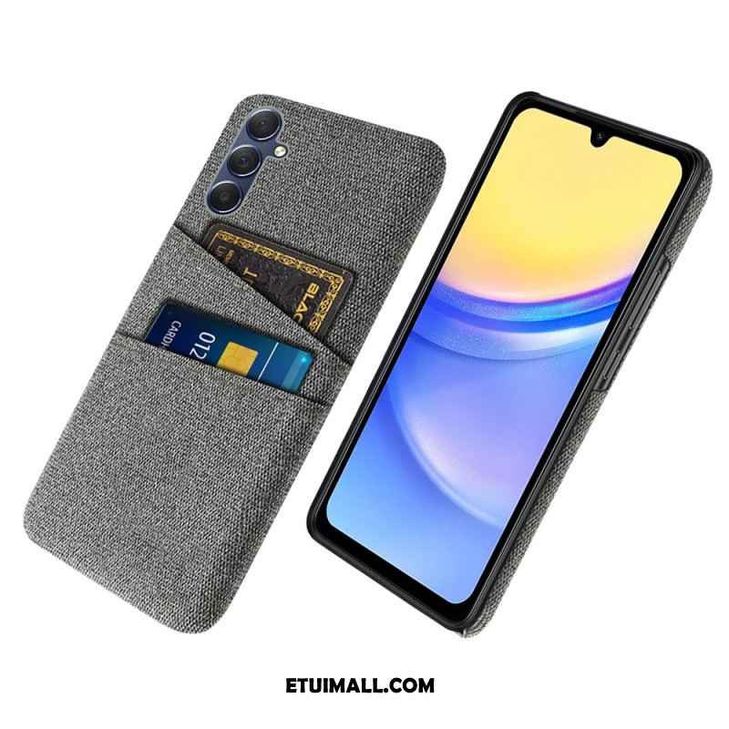 Etui Do Samsung Galaxy A15 5g Materiałowe Etui Na Karty