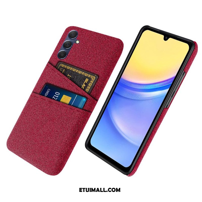 Etui Do Samsung Galaxy A15 5g Materiałowe Etui Na Karty