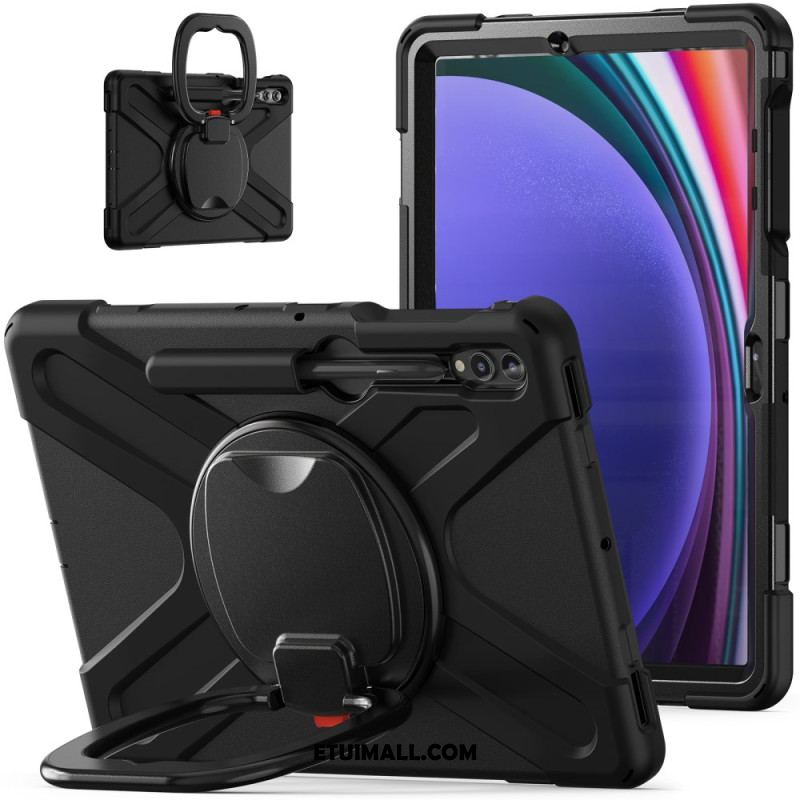 Etui Do Samsung Galaxy Tab S9 Fe Plus Wielofunkcyjny Obrotowy Wspornik I Uchwyt