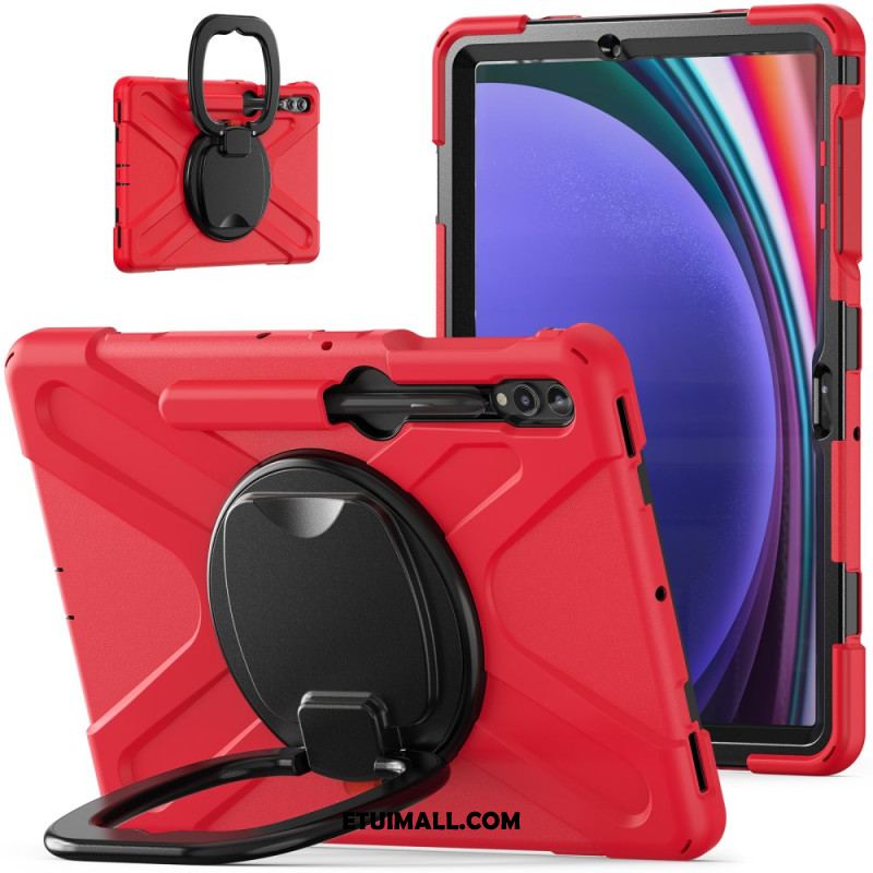 Etui Do Samsung Galaxy Tab S9 Fe Plus Wielofunkcyjny Obrotowy Wspornik I Uchwyt