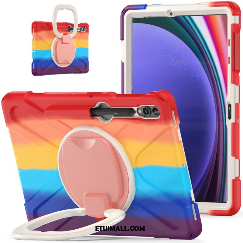 Etui Do Samsung Galaxy Tab S9 Fe Plus Wielofunkcyjny Obrotowy Wspornik I Uchwyt