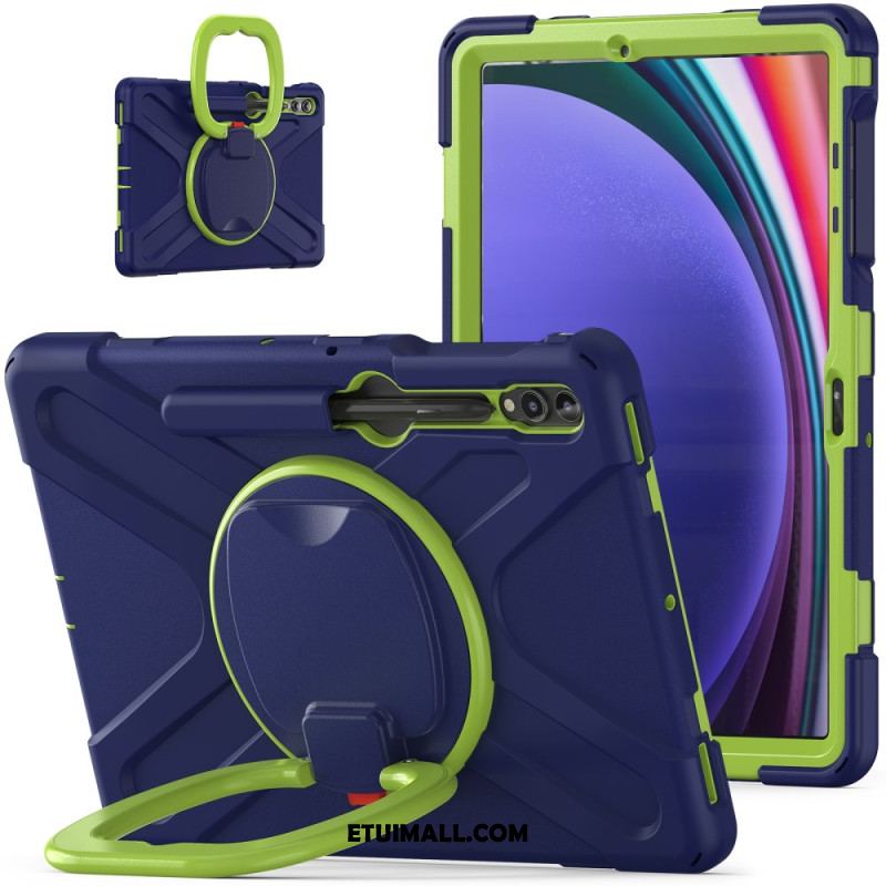 Etui Do Samsung Galaxy Tab S9 Plus Wielofunkcyjny Obrotowy Wspornik I Uchwyt