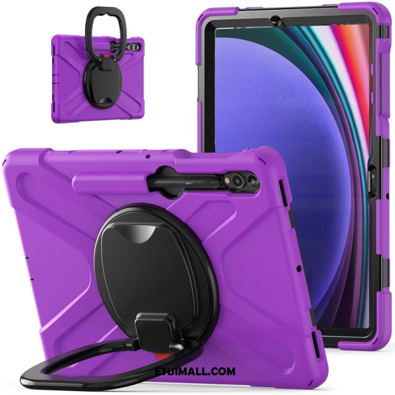 Etui Do Samsung Galaxy Tab S9 Plus Wielofunkcyjny Obrotowy Wspornik I Uchwyt