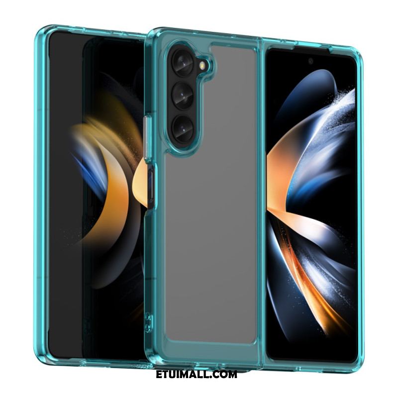 Etui Do Samsung Galaxy Z Fold 5 Krawędzie Silikonowe