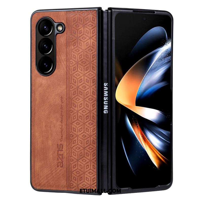 Etui Do Samsung Galaxy Z Fold 5 Sztuczna Skóra Azns