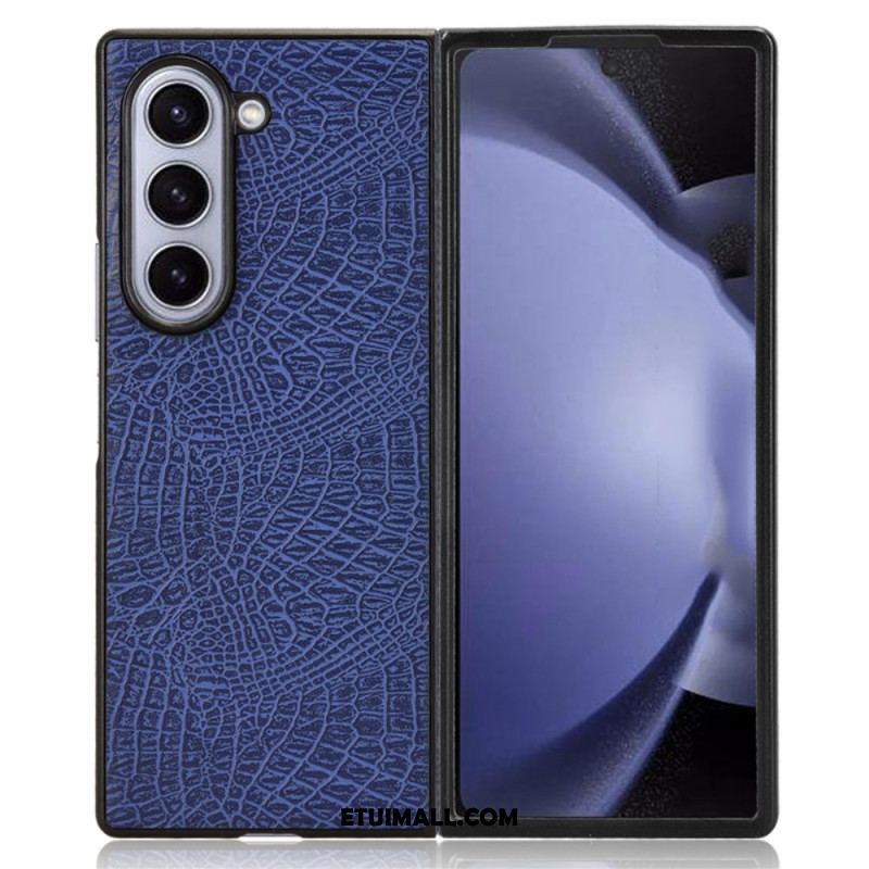 Etui Do Samsung Galaxy Z Fold 6 Efekt Skóry