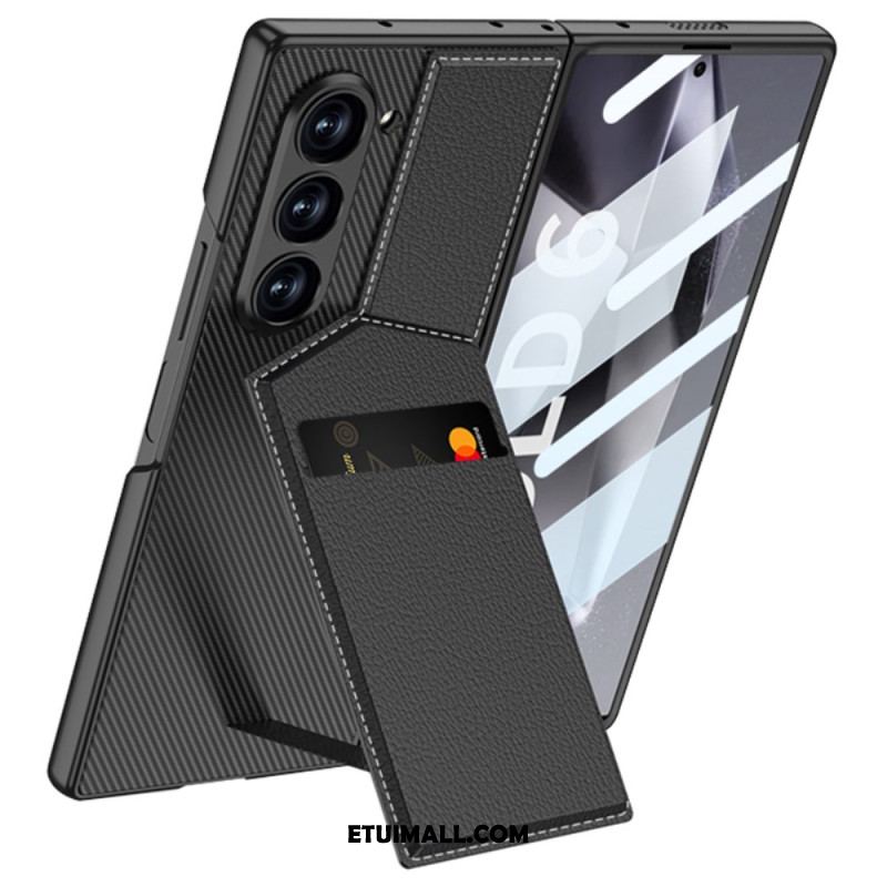 Etui Do Samsung Galaxy Z Fold 6 Posiadacz Karty Wsparcia Gkk