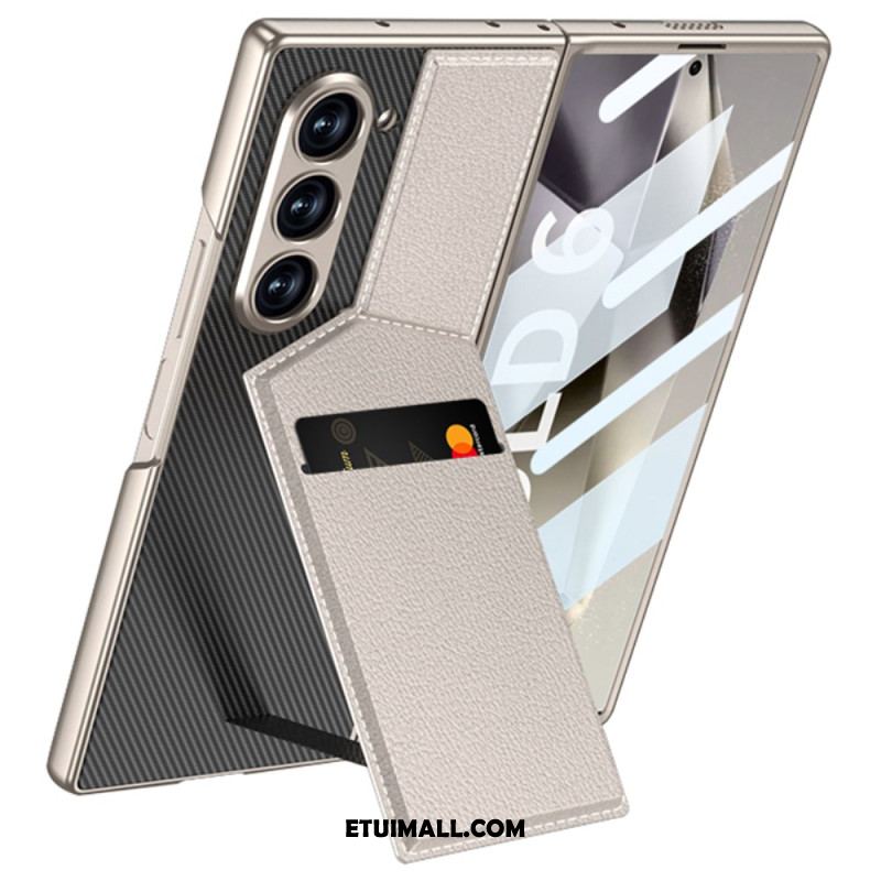 Etui Do Samsung Galaxy Z Fold 6 Posiadacz Karty Wsparcia Gkk