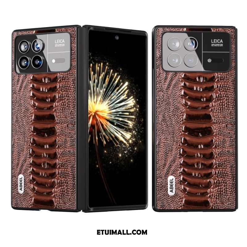 Etui Do Xiaomi Mix Fold 3 Efekt Krokodyla Abeel