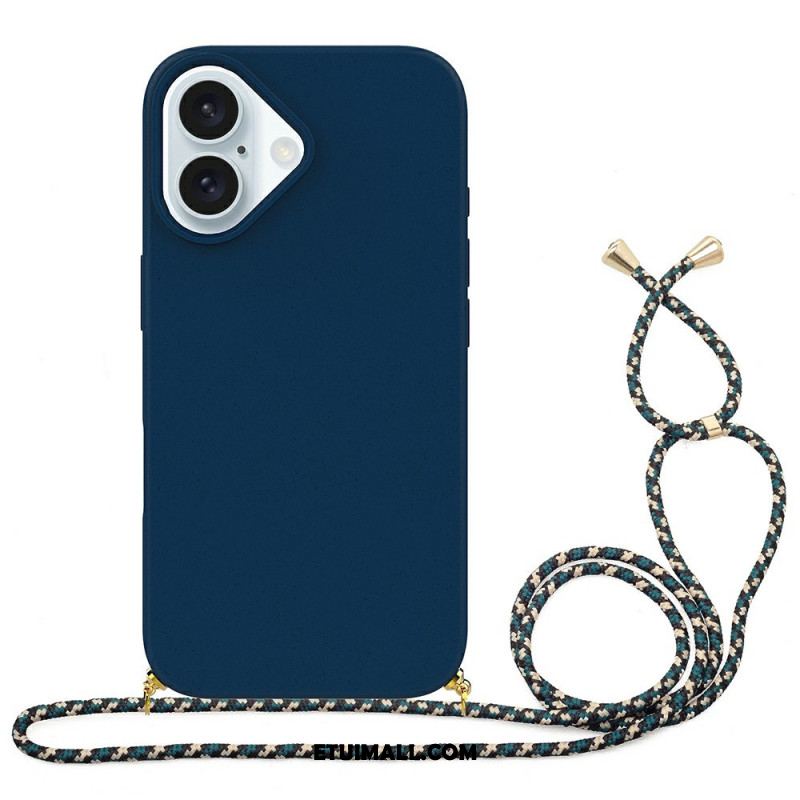 Etui Do iPhone 16 Plus Kordonowa Słoma Pszenna