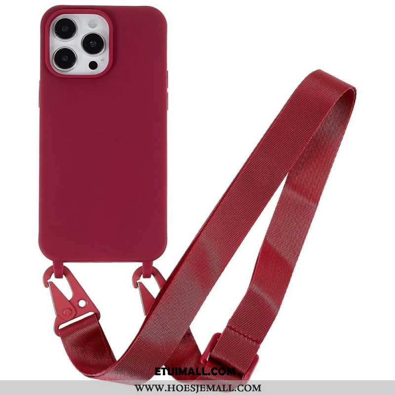 Etui Do iPhone 16 Pro Max Regulowany Sznurek