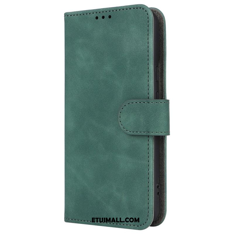 Etui Folio Do Google Pixel 8 Efekt Zamszu Z Paskiem