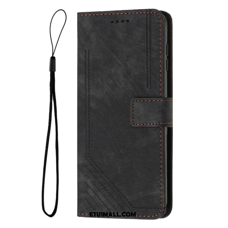 Etui Folio Do Google Pixel 8 Linie Paska