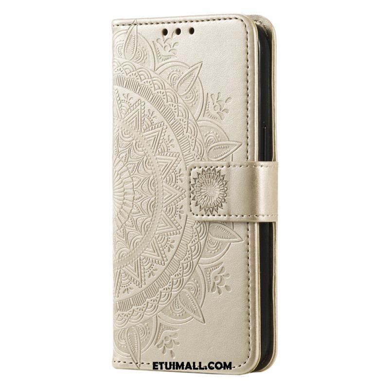 Etui Folio Do Google Pixel 8 Mandala Z Paskiem