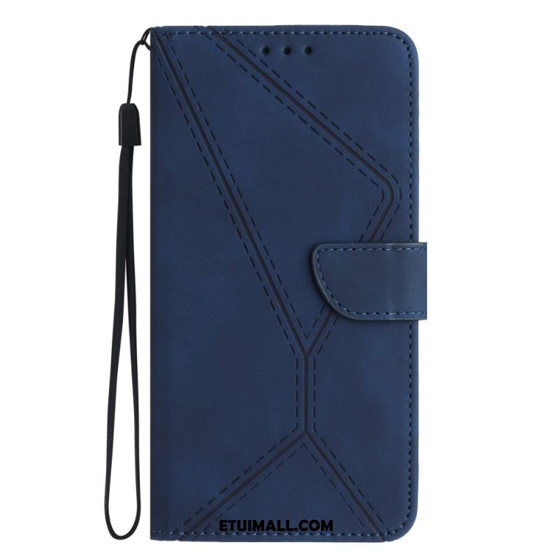 Etui Folio Do Google Pixel 8 Pro Linie I Kropki W Paski