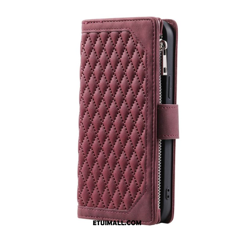 Etui Folio Do Google Pixel 9 Pikowany Portfel Z Paskiem