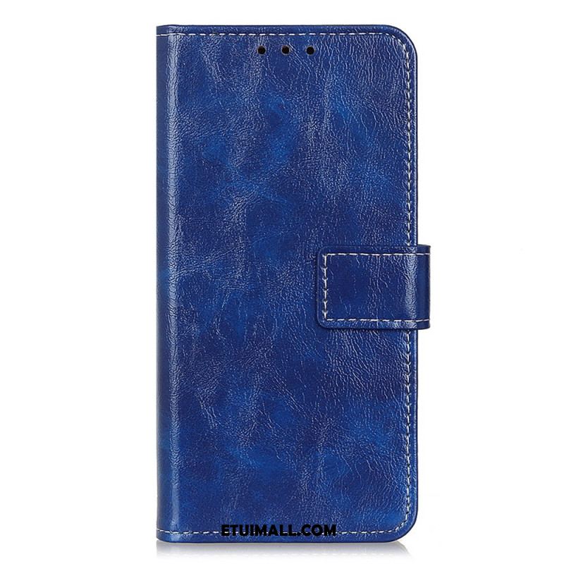 Etui Folio Do Google Pixel 9 Pro Błyszcząca Sztuczna Skóra