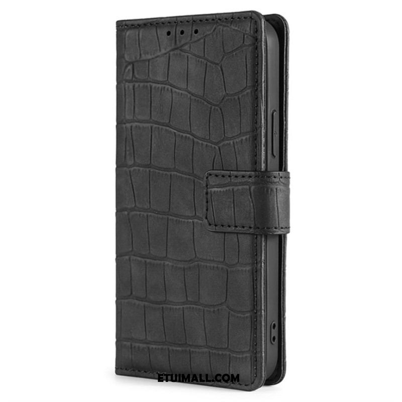 Etui Folio Do Huawei Nova 12i Tekstura Krokodyla