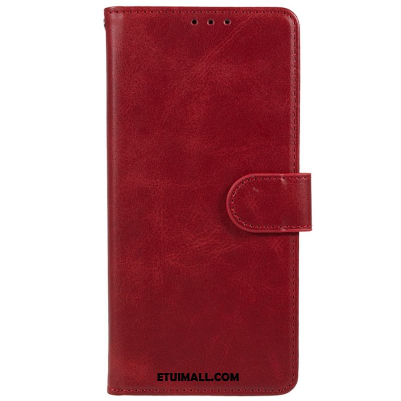 Etui Folio Do Huawei Pura 70 Sztuczna Skóra Z Paskiem