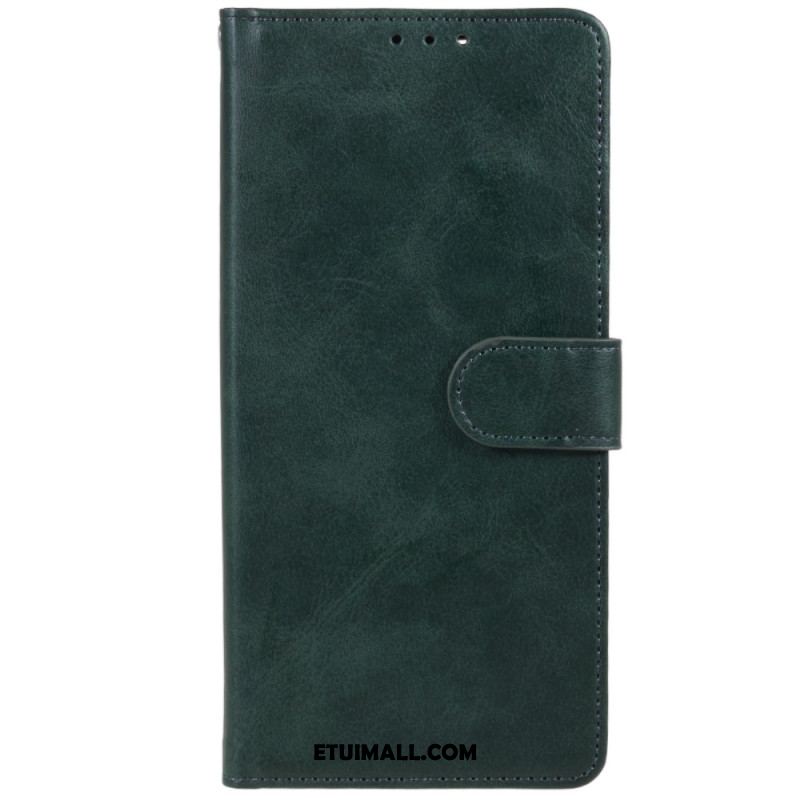 Etui Folio Do Huawei Pura 70 Sztuczna Skóra Z Paskiem