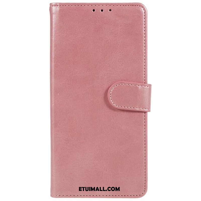 Etui Folio Do Huawei Pura 70 Sztuczna Skóra Z Paskiem