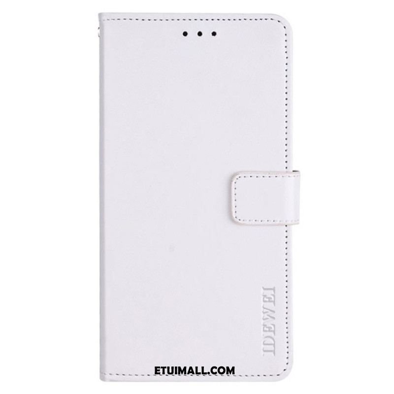 Etui Folio Do Oneplus 12 5g Sztuczna Skóra Retro Idewei