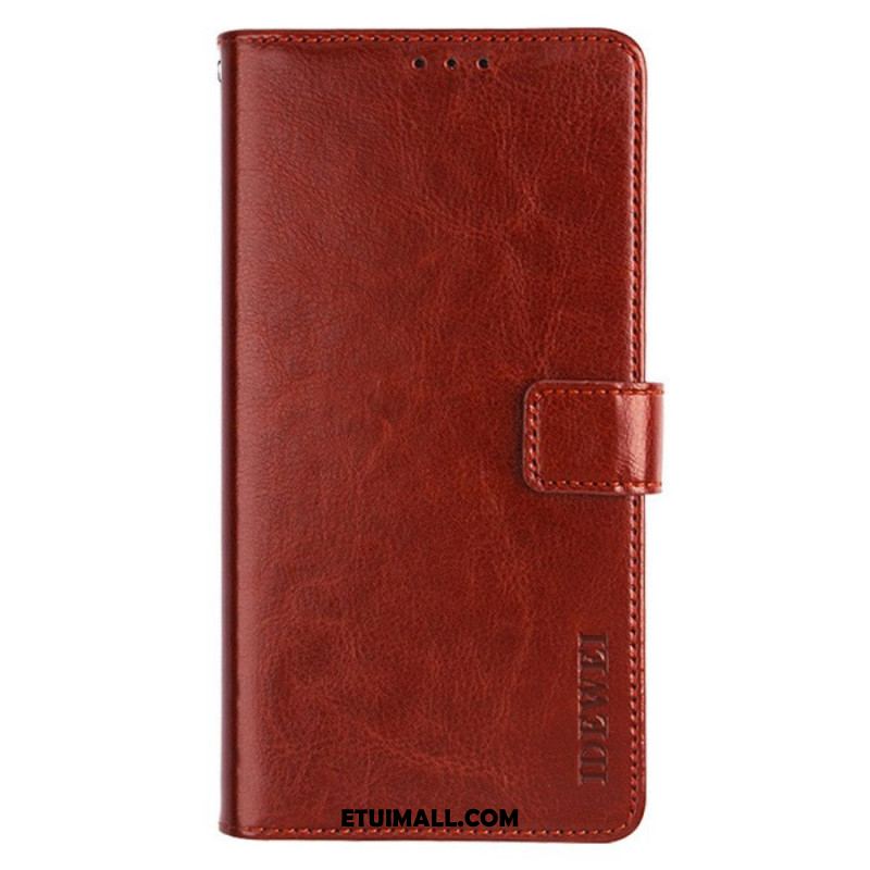 Etui Folio Do Oneplus 12 5g Sztuczna Skóra Retro Idewei