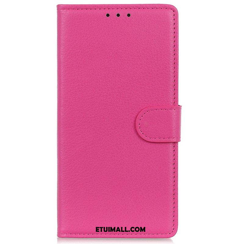 Etui Folio Do Oppo Reno 11 5g Tradycyjna Sztuczna Skóra