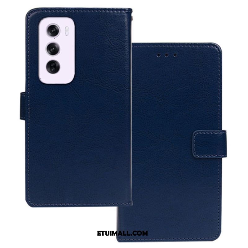 Etui Folio Do Oppo Reno 12 5g Sztuczna Skóra Idewei