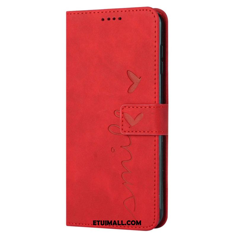 Etui Folio Do Oppo Reno 12 5g Uśmiechnij Się