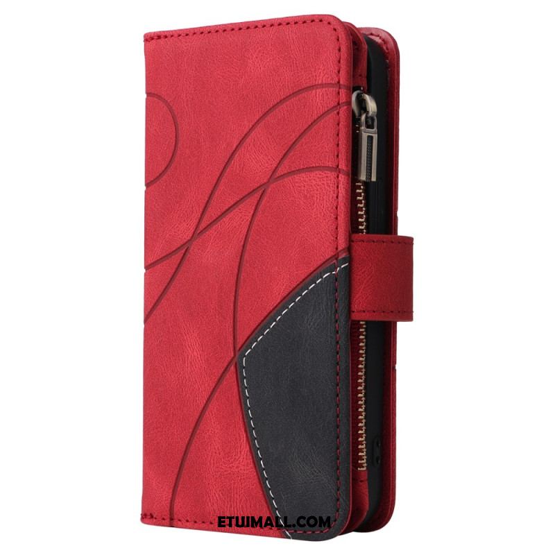 Etui Folio Do Oppo Reno 12 5g Wielofunkcyjny Dwukolorowy