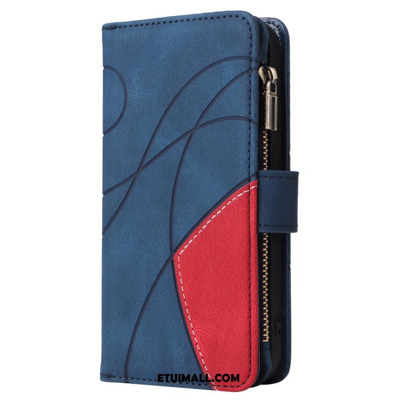 Etui Folio Do Oppo Reno 12 5g Wielofunkcyjny Dwukolorowy