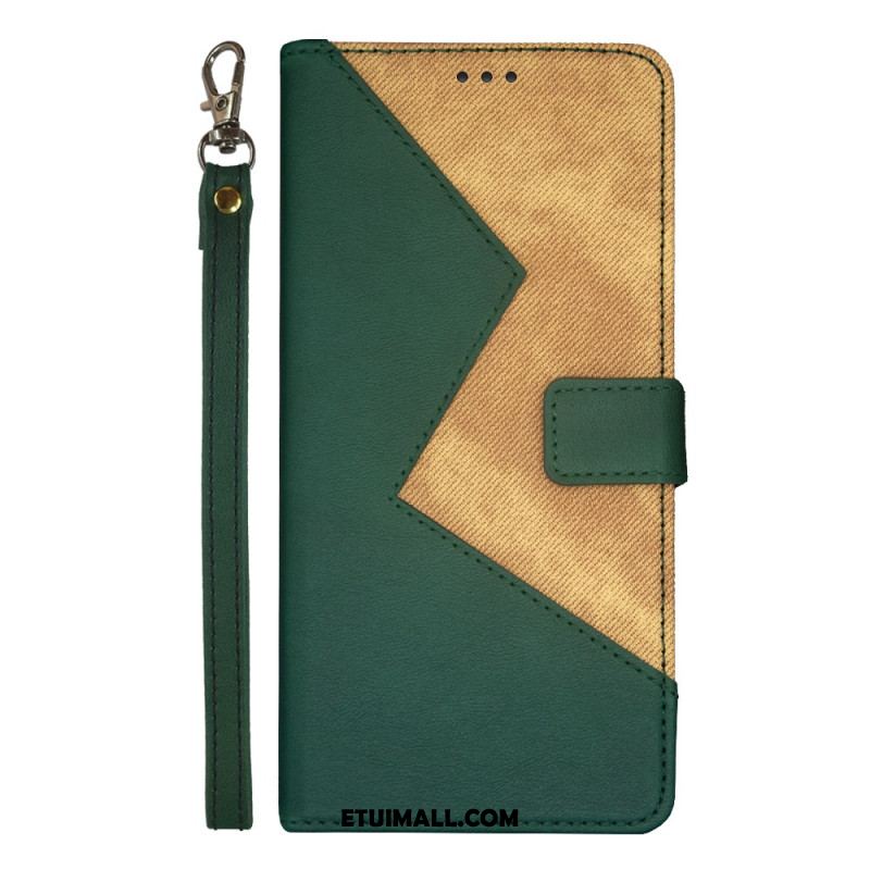 Etui Folio Do Oppo Reno 12 Pro 5g Dwukolorowy Idewei