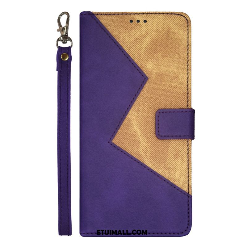 Etui Folio Do Oppo Reno 12 Pro 5g Dwukolorowy Idewei