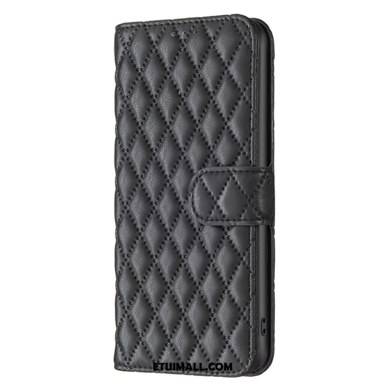 Etui Folio Do Oppo Reno 12f 5g Pikowana Binfen Kolor