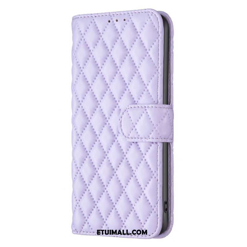 Etui Folio Do Oppo Reno 12f 5g Pikowana Binfen Kolor