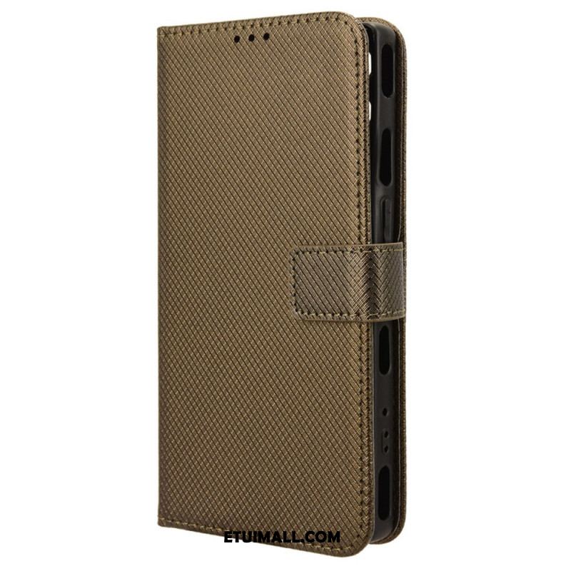 Etui Folio Do Oppo Reno 12f 5g Punkty Za Pasek