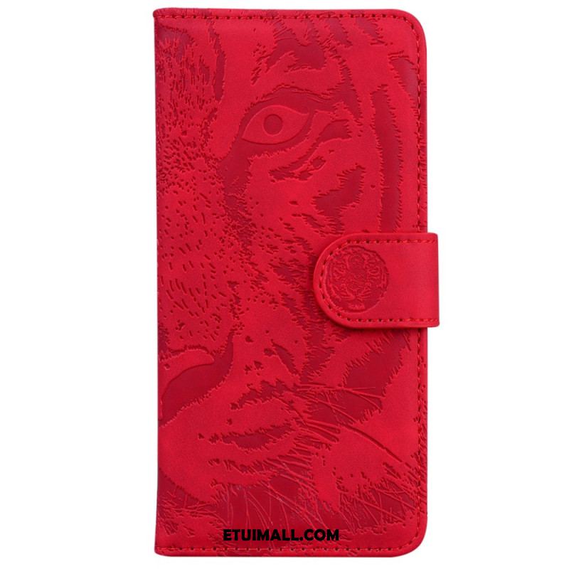 Etui Folio Do Oppo Reno 12f 5g Ślad Tygrysa