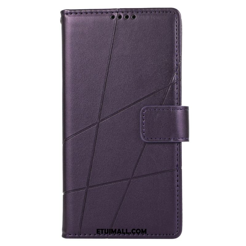 Etui Folio Do Realme 12 / 12x 5g Linie Pasków