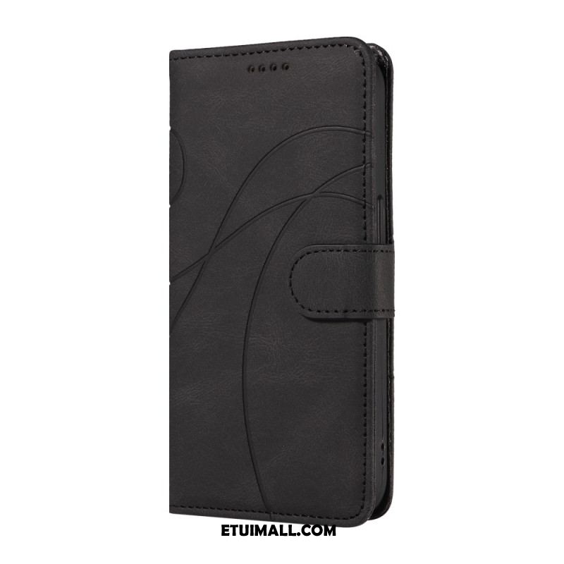 Etui Folio Do Samsung Galaxy A15 5g Faliste Linie