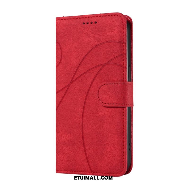 Etui Folio Do Samsung Galaxy A15 5g Faliste Linie