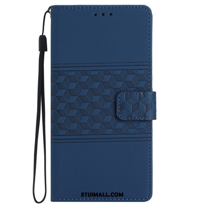 Etui Folio Do Samsung Galaxy A15 5g Fryz Z Paskiem