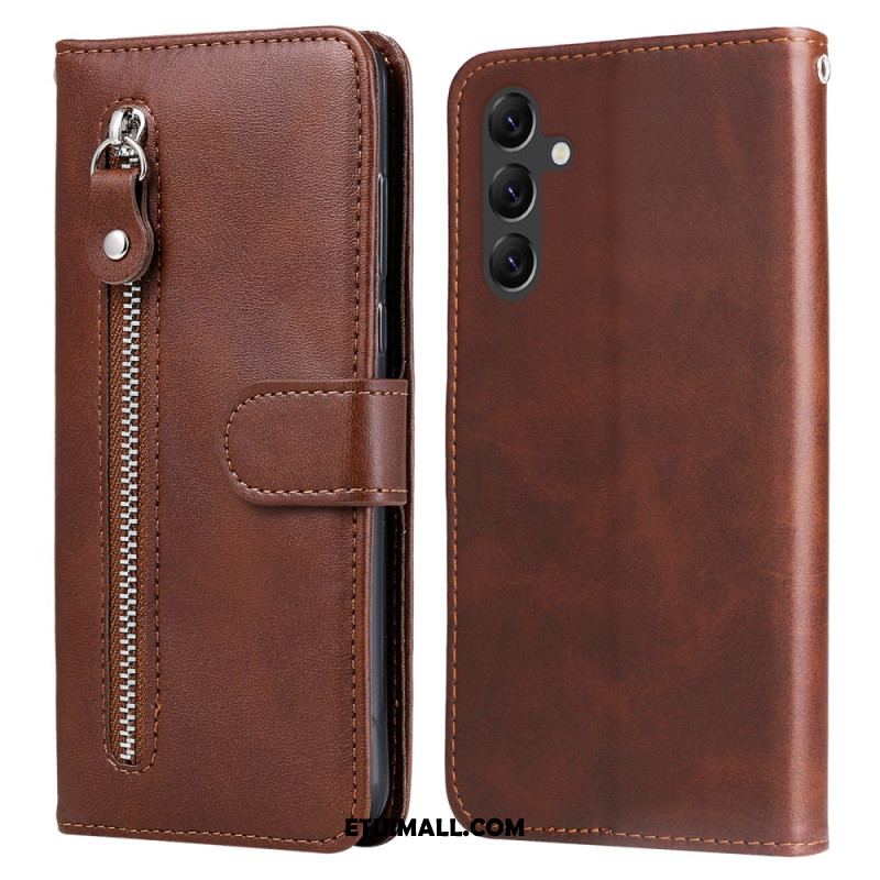 Etui Folio Do Samsung Galaxy A15 Przednia Portmonetka