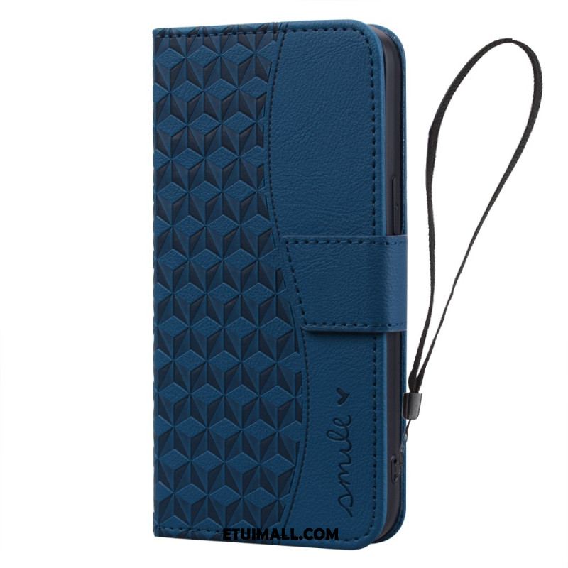 Etui Folio Do Samsung Galaxy A16 5g Uśmiech Na Smyczy