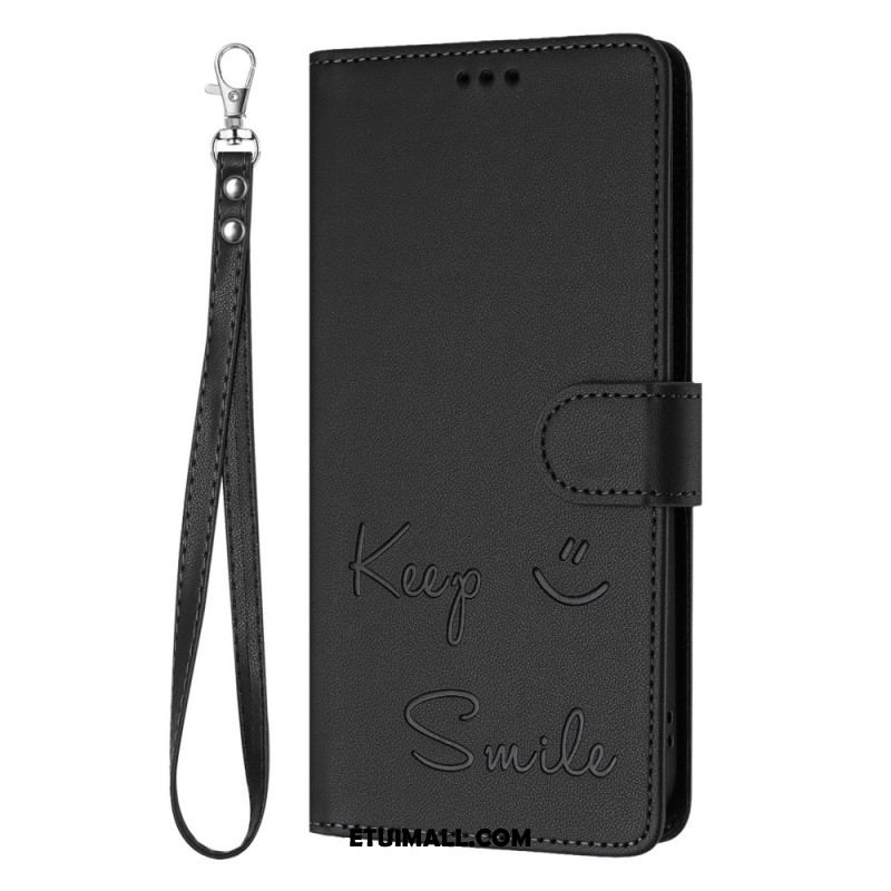 Etui Folio Do Samsung Galaxy A16 5g Zachowaj Uśmiech